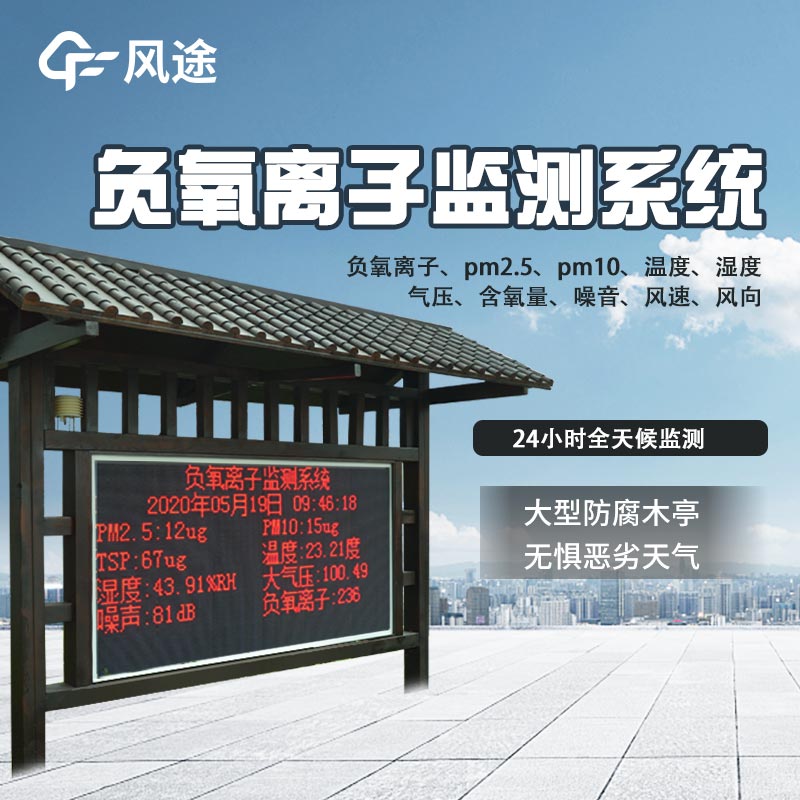 負氧離子檢測系統，更好地“監督”空氣質量